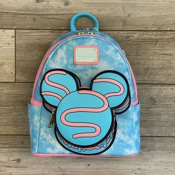 NWT Loungefly | Disney Parks Macaron Mickey Mouse Backpack Disney Eats main image 6